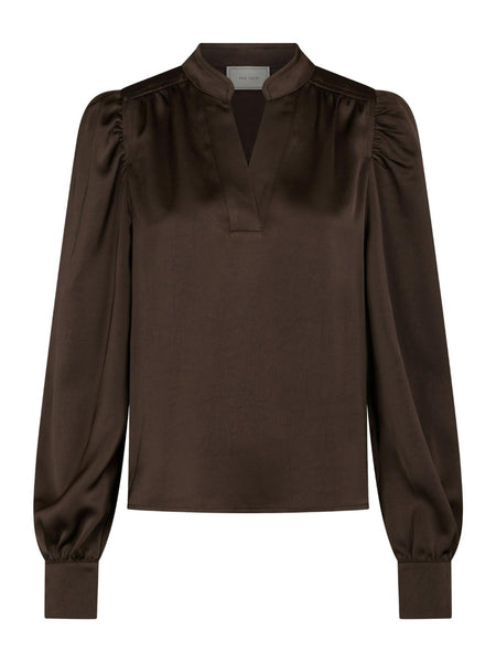 Rosslyn heavy sateen blouse