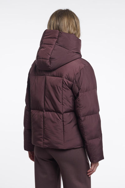 Padded jacket with detachable 