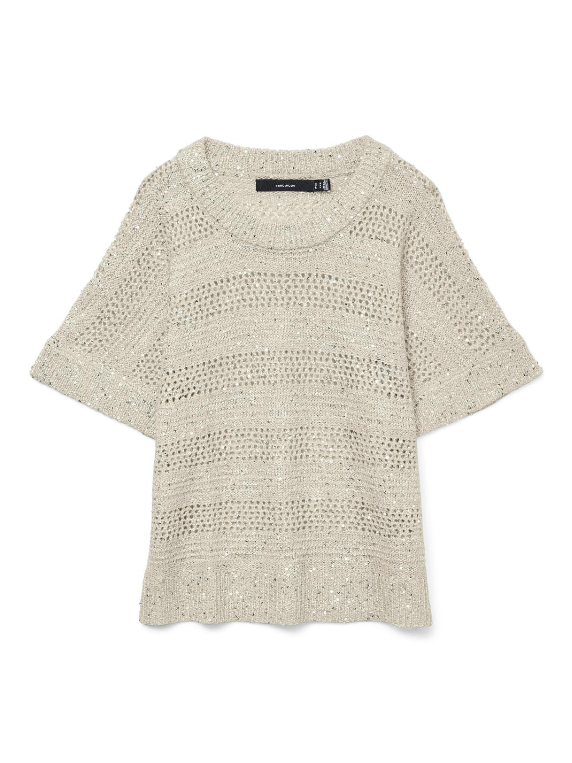 VMLEILANI STRIPE SS O-NECK PU