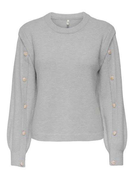 ONLRENE LIFE LS BUTTON O-NECK