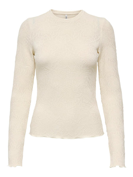 ONLVELMA L/S O-NECK TOP JRS