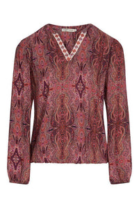 Blouse paisley/bol 215 Milly