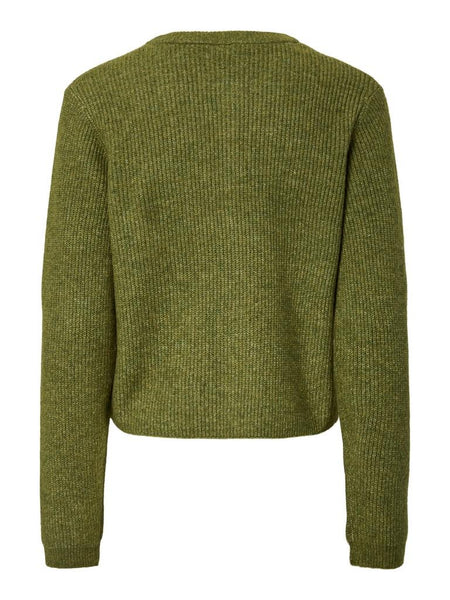 PCSILLY LS O-NECK KNIT CARDIG
