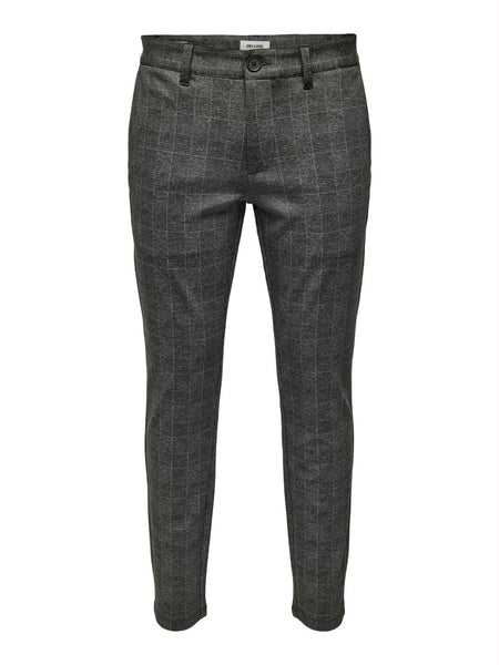 ONSMARK CHECK PANTS HY 9887 N