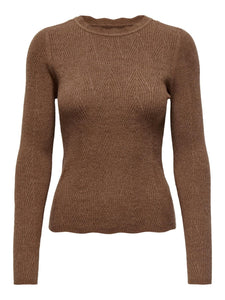 ONLMAI LS STRUCT O-NECK CC KN