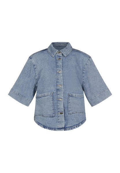 Jacket olea-ja light blue