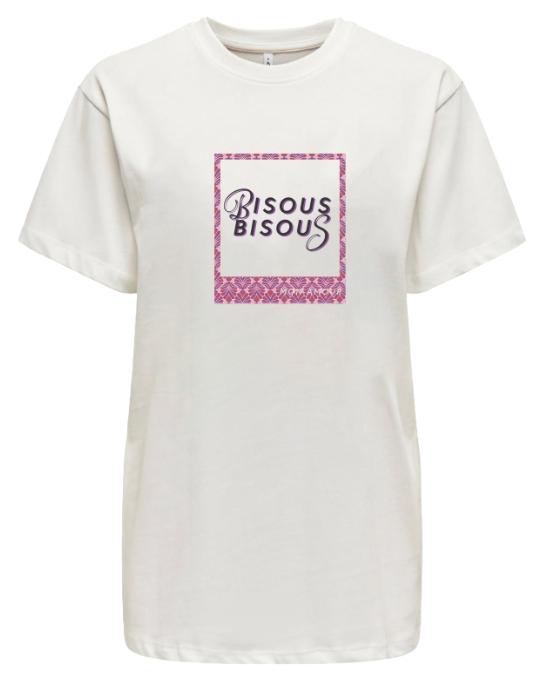 ONLFLEUR LIFE S/S  TEE CS JRS