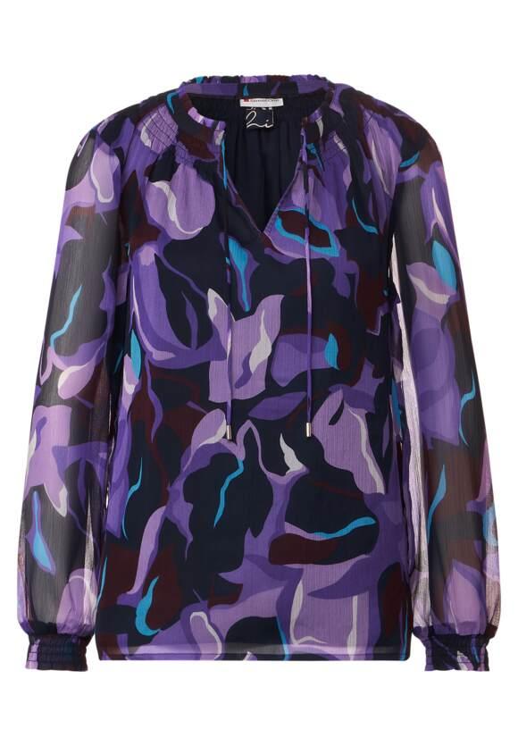 Printed chiffonblouse