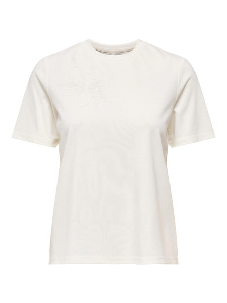 ONLSOPHIA S/S EMBROIDERY T-SH