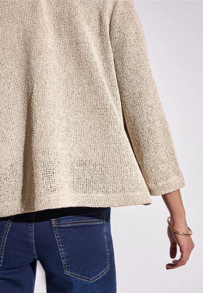 open summer knit jacket