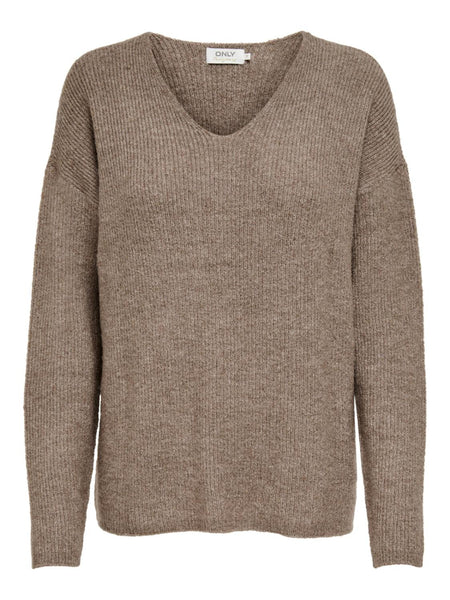 ONLCAMILLA V-NECK L/S PULLOVE