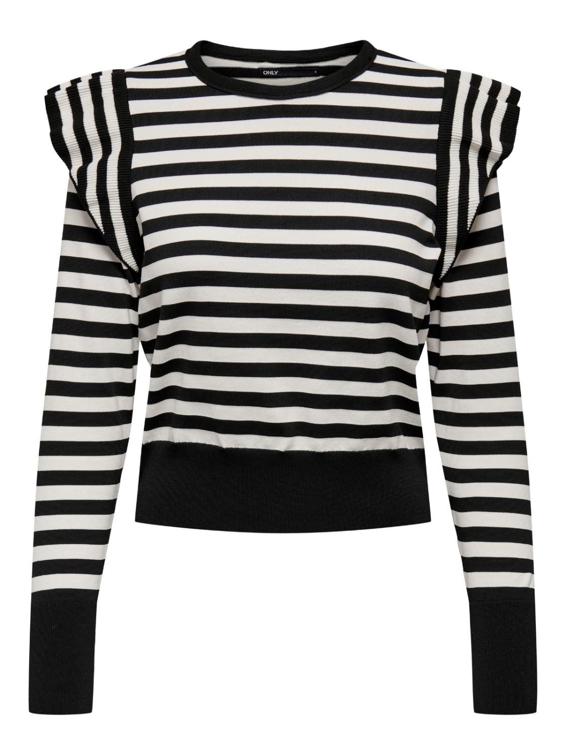 ONLKELCI L/S STRIPE PULLOVER