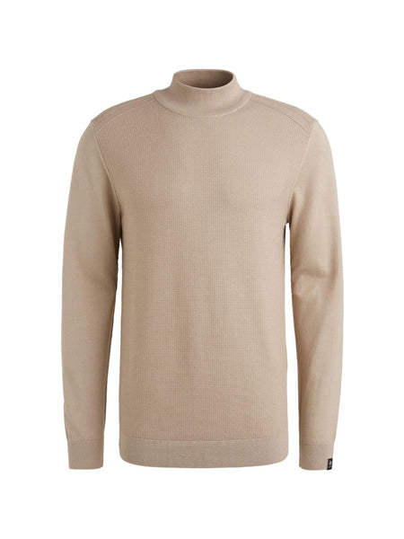 Mock neck cotton modal