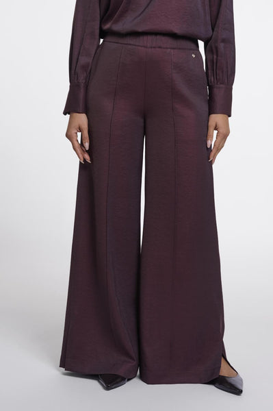 Regular length wide leg pants