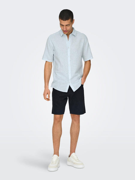 ONSCAIDEN LIFE SS SOLID LINEN
