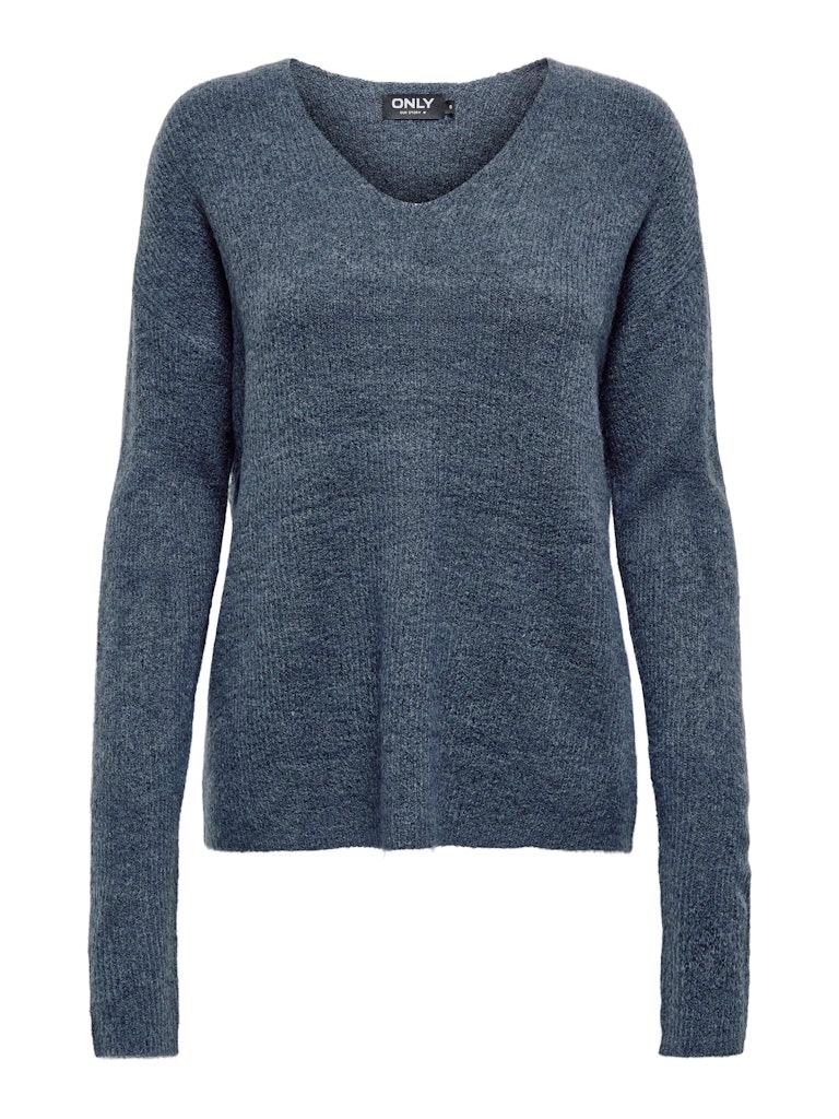 ONLCAMILLA V-NECK L/S PULLOVE