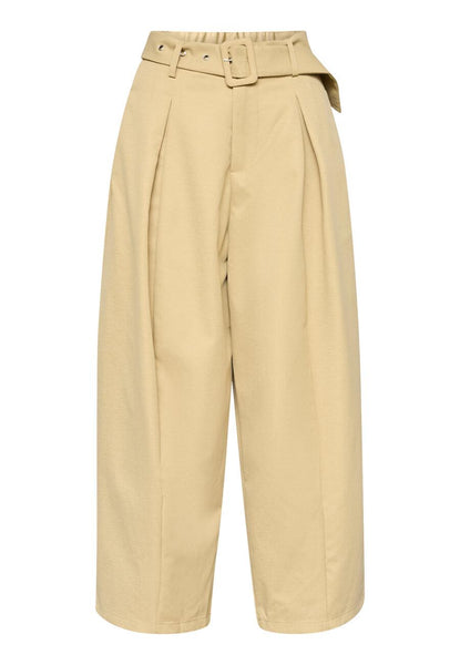 Pants gaki-pa camel