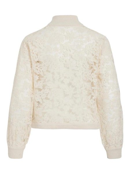 VILOREN HIGHNECK L/S LACE KNI