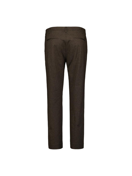 Pants jersey melange brown