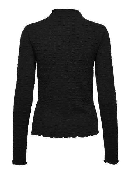 ONLGERDA L/S MOCK NECK TOP JR