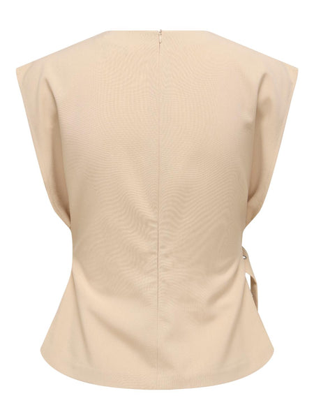 ONLTERRA S/L BELT TOP WVN SUD