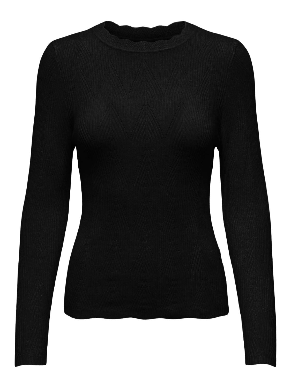 ONLMAI LS STRUCT O-NECK CC KN