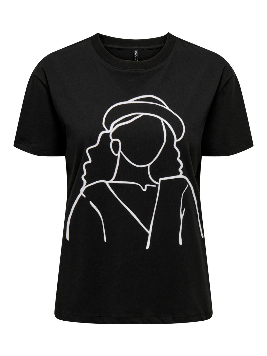 ONLCILLE S/S LADY TOP BOX JRS