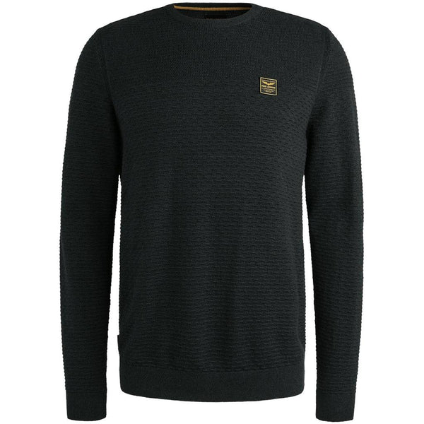 R-neck cotton mouline