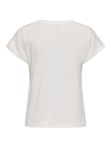 ONLFREE LIFE S/S V-NECK LACE