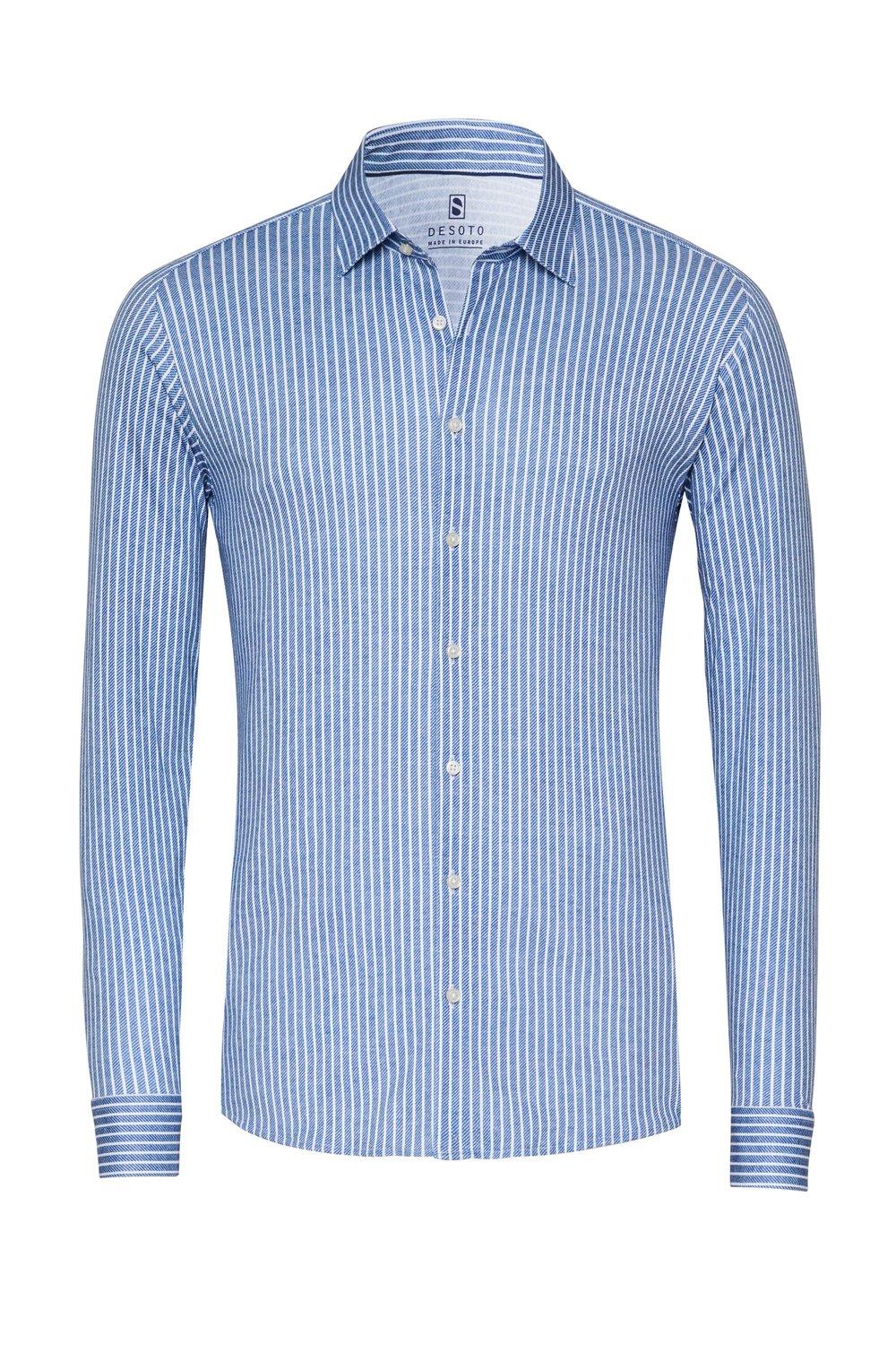 Shirt casual kent blue twill