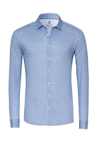 Shirt casual kent blue twill