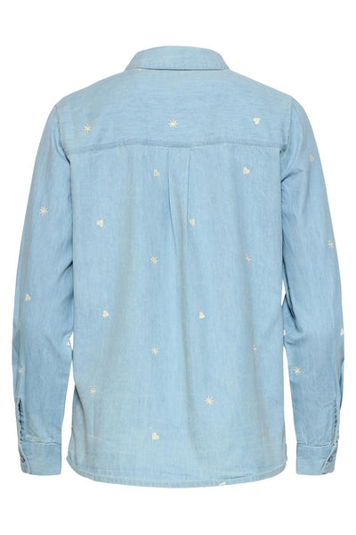 Top 26184 denim-off white