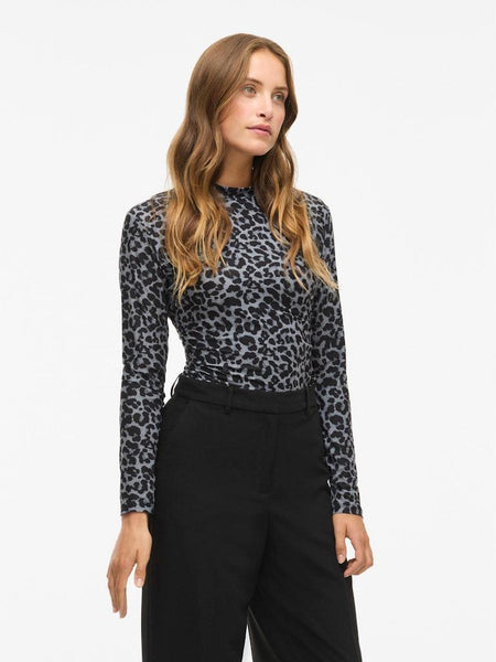 VILEOA L/S HIGH NECK TOP - NO