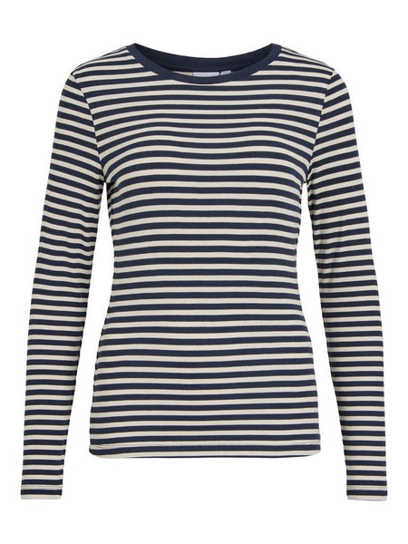 VIAVERA O-NECK L/S TOP