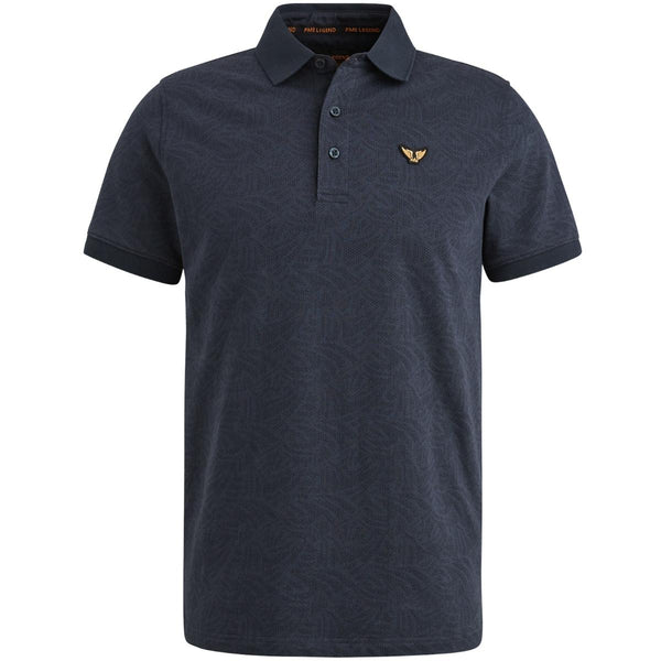 Short sleeve polo Jacquard je