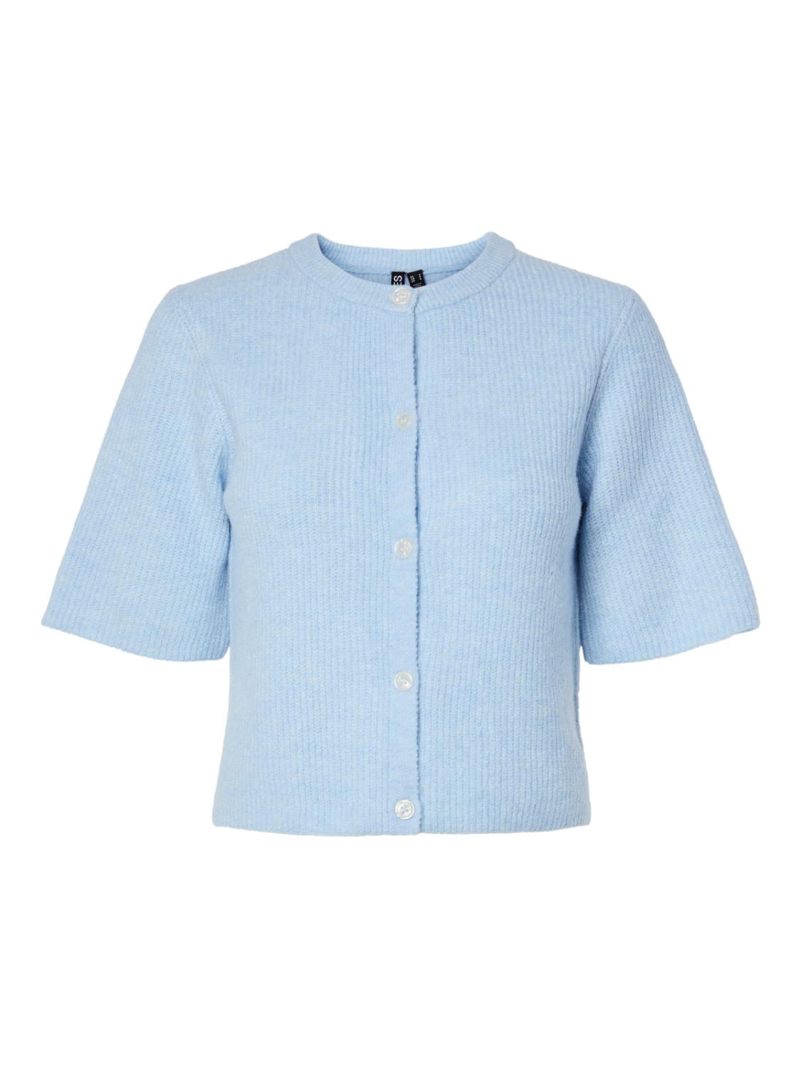 PCSILLY SS O-NECK KNIT CARDIG