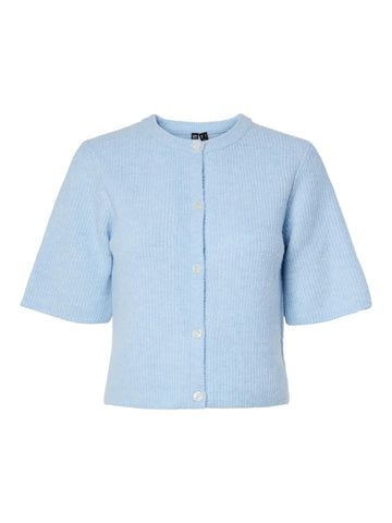 PCSILLY SS O-NECK KNIT CARDIG