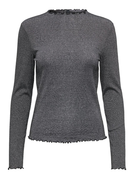 ONLEMMA LIFE LS GLITTER TOP J
