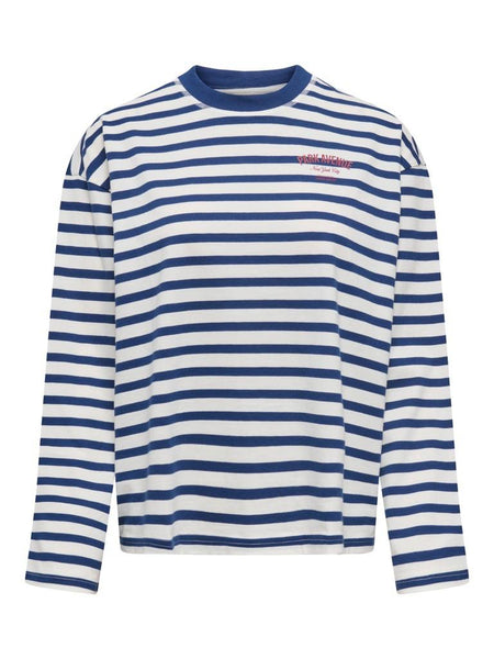 ONLFREJA L/S STRIPE TOP CC JR