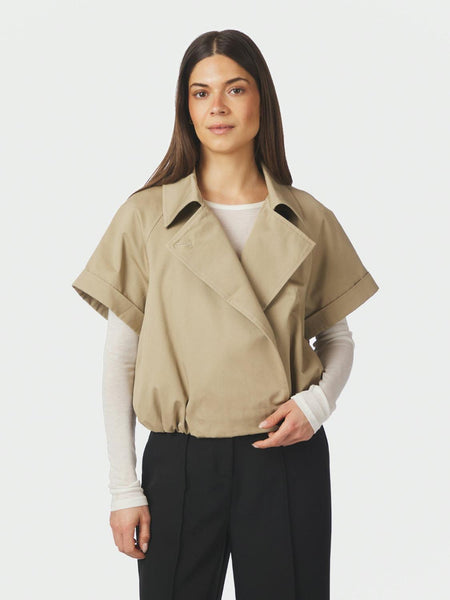 Lisha trench vest
