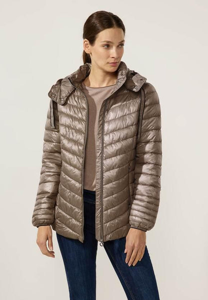 LTD QR short padded jacket w.