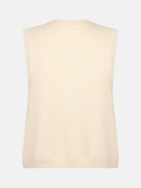 Knitted top mona ecru