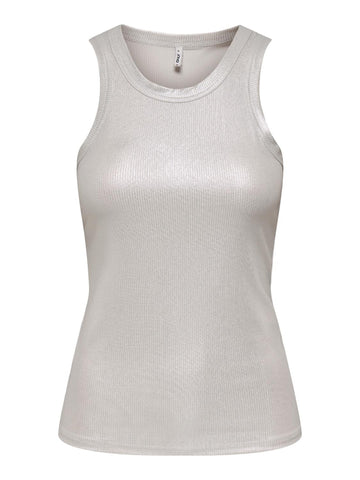 ONLSOL LIFE S/L GLITTER RIB T