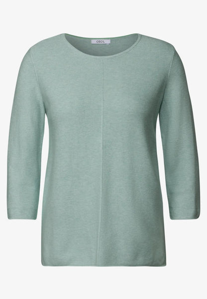 TOS_Structured Round neck