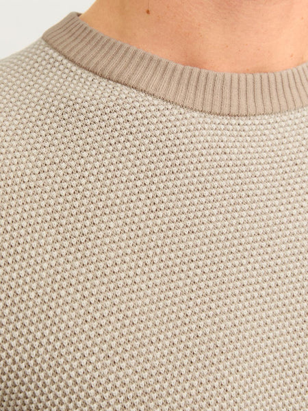 JJEGLOBE KNIT CREW NECK NOOS