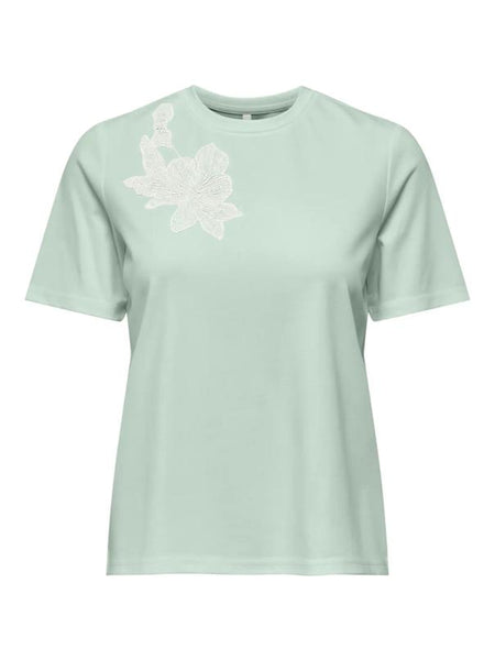 ONLSOPHIA S/S EMBROIDERY T-SH
