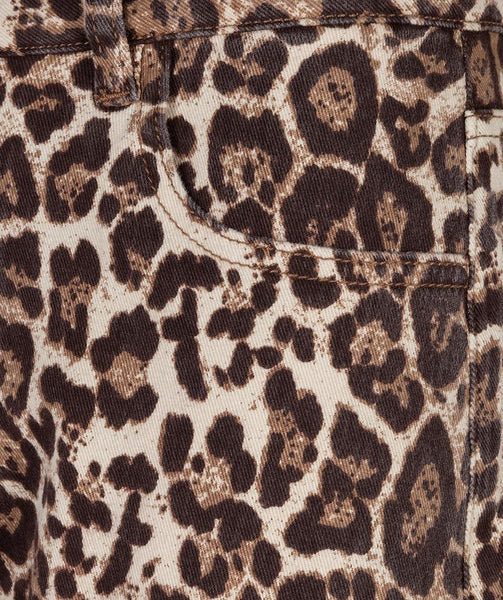 Trousers jeans scarlet leopard