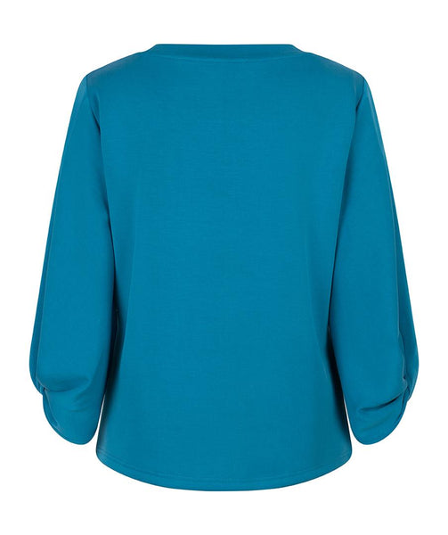 Sweater modal twisted sleeve