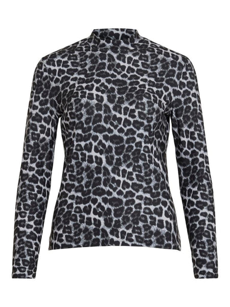 VILEOA L/S HIGH NECK TOP - NO
