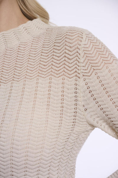 Mock neck pullover